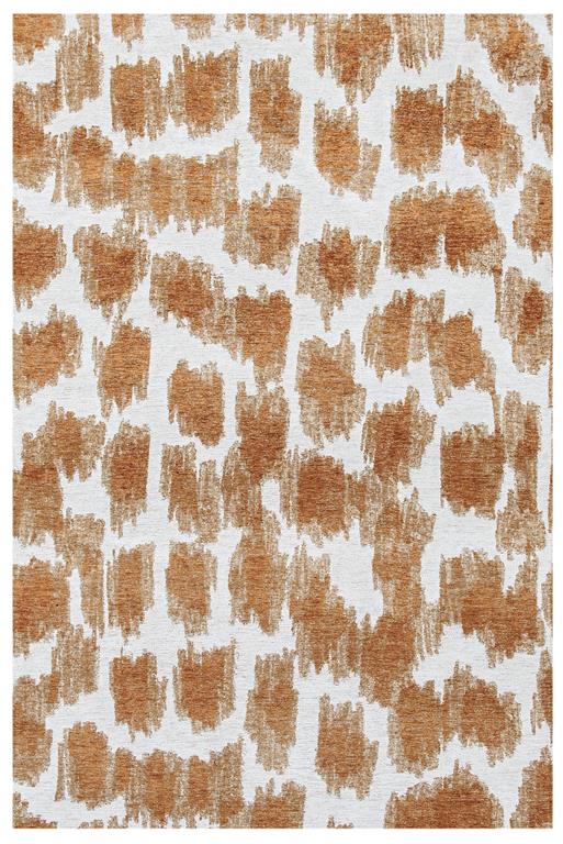 Tapis de salon moderne tissé plat beige 240x340 cm