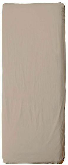 Drap plat en coton bio 160 x 270 cm rose Ingrid - By Nord