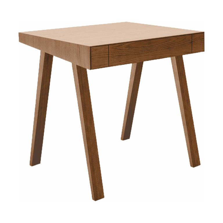 Bureau en bois marron 80cm 4