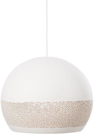 Suspension en céramique blanc SpongeRo