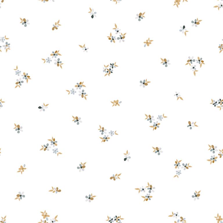 Papier peint Floral Whisper neige 