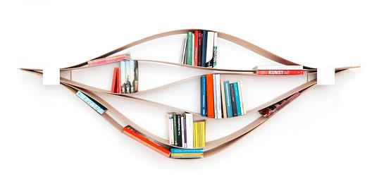 Étagère murale blanche Design Chuck - Neuvonfrisch