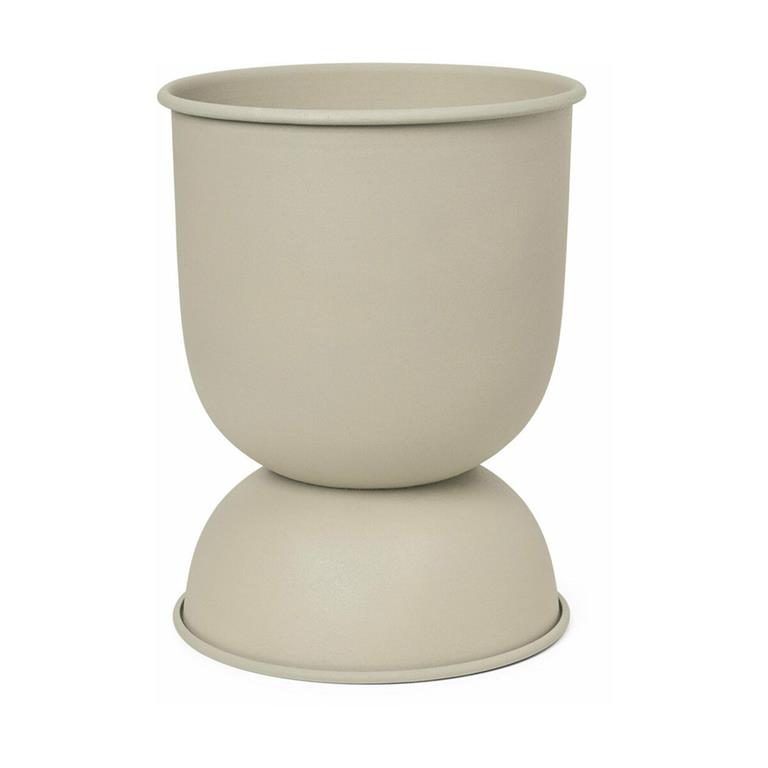 Cache-pot beige Hourglass XS - Ferm Living