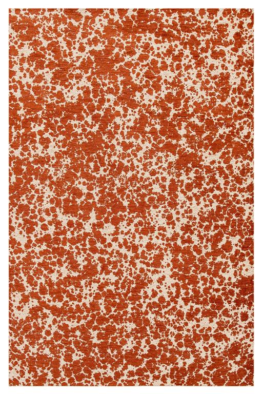 Tapis de salon moderne tissé plat rouge 240x340 cm