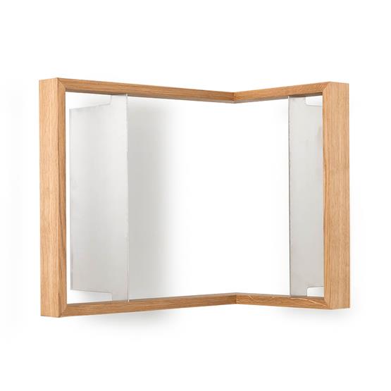 Etagère murale en bois de chêne naturel B-eck3 - Das kleine b