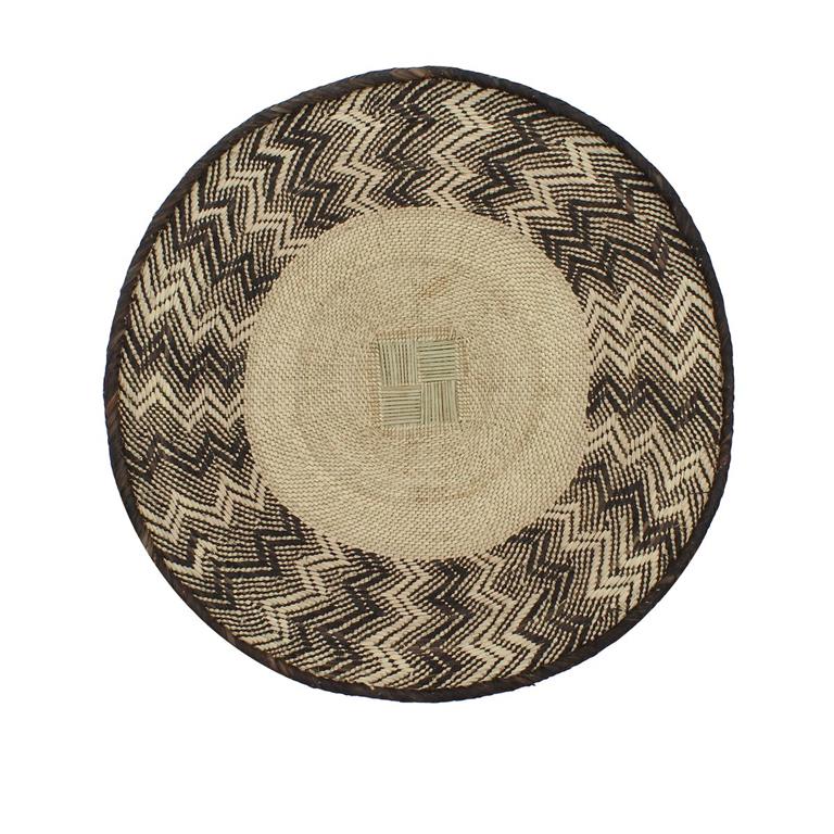 Panier mural tressé à la main au Zimbabwé 55-65cm