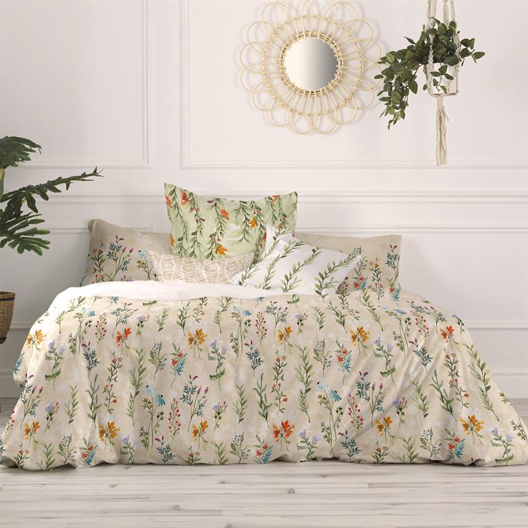 Housse de couette 100% Coton Multicolore 240x220 cm