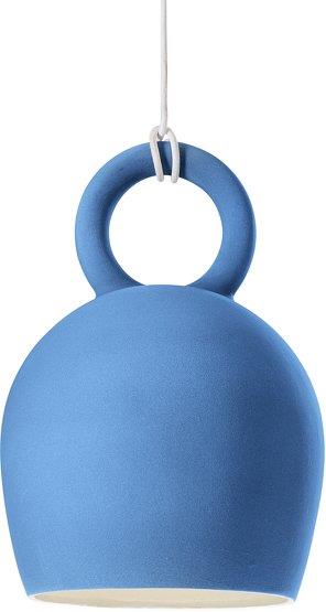 Suspension en céramique bleue Caló 30 - Pott