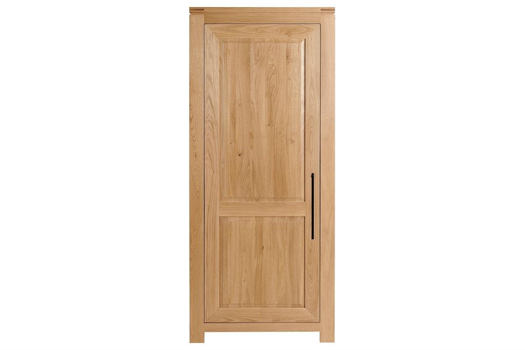 Bonnetière moderne en chêne clair 1 porte