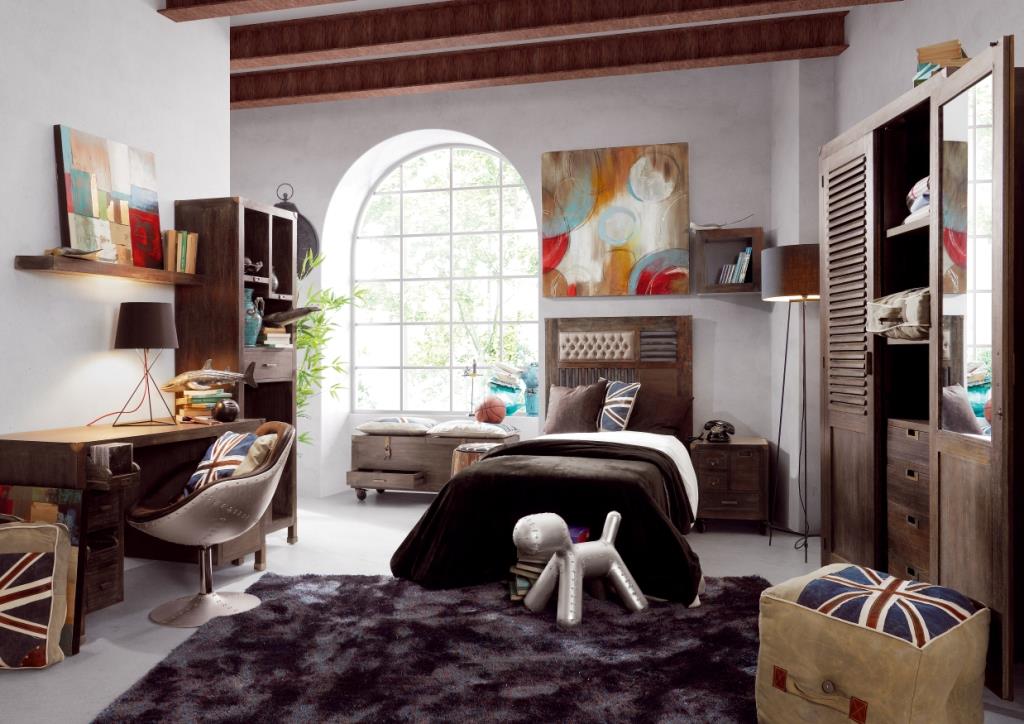 Gamme industial chambre ado
