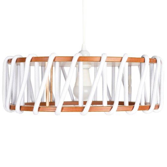 Suspension blanche L Macaron - EMKO