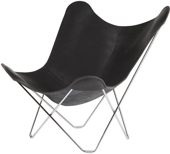 Fauteuil AA Butterfly Pampa Noir - Cuero