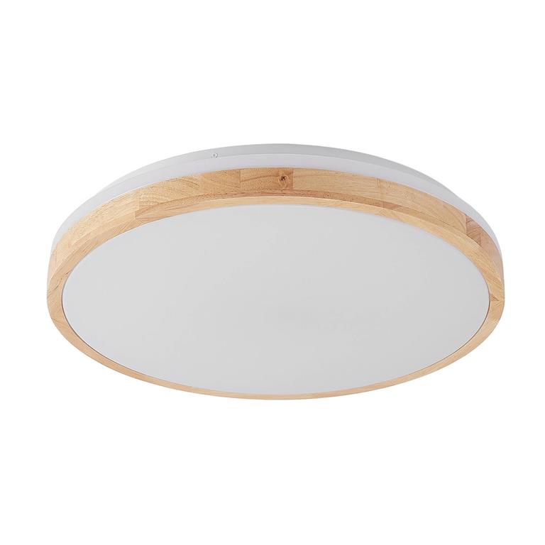 Plafonnier LED en Bois Marron