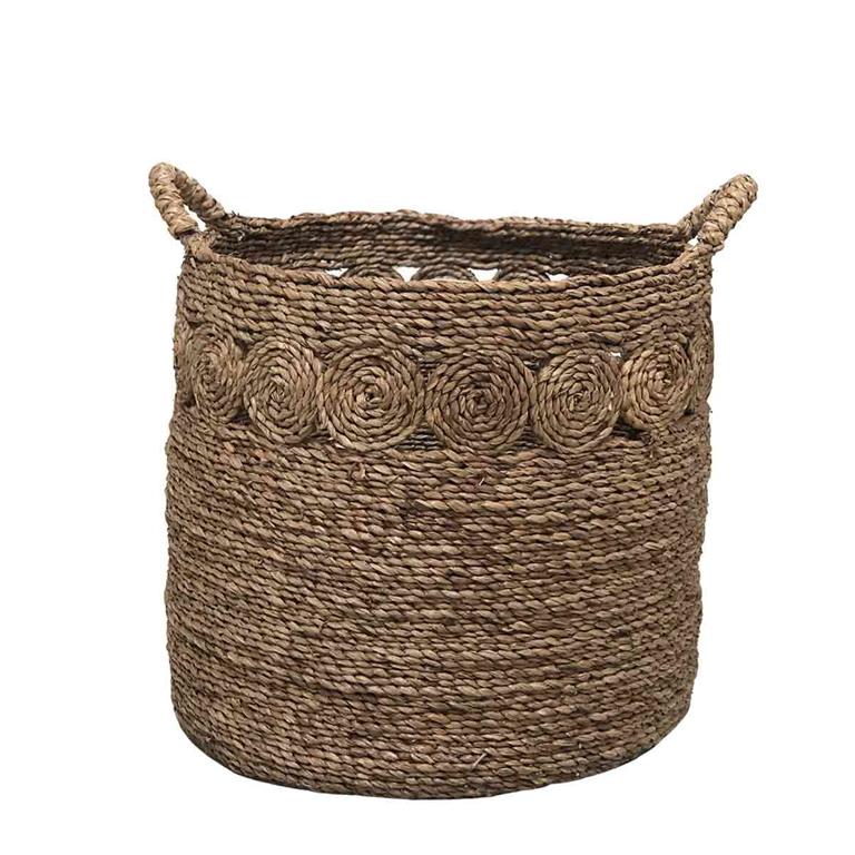 Panier en mendong