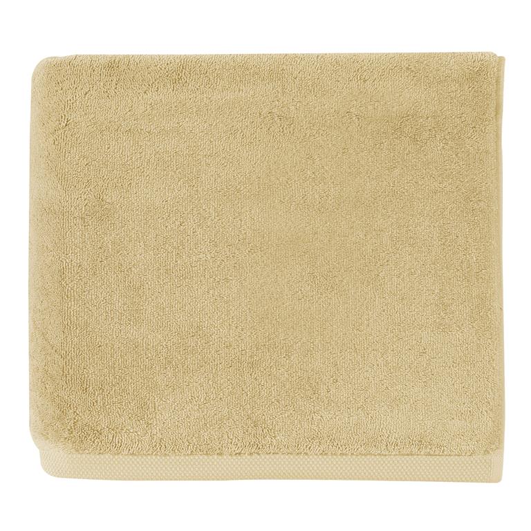 Drap de bain en pollen Jaune pollen 100x160