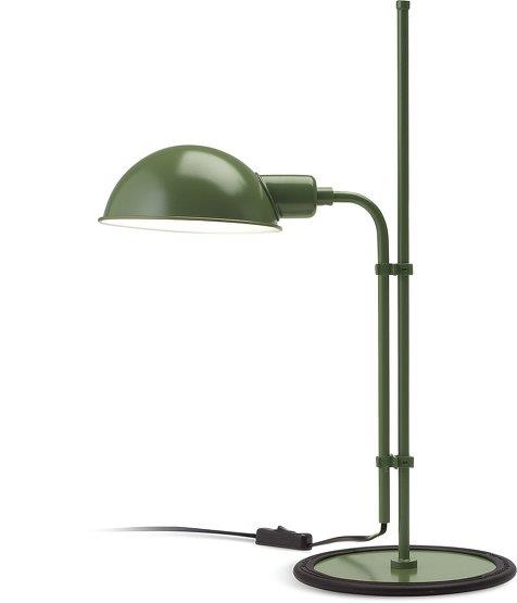 Lampe de bureau en fer vert Funiculi S - Marset