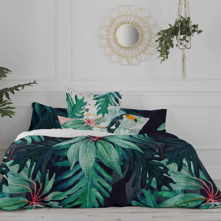 Housse de couette 100% Coton Multicolore 240x220 cm