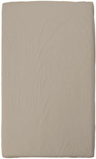 Drap plat en coton bio rose 210 x 270 cm Ingrid - By Nord