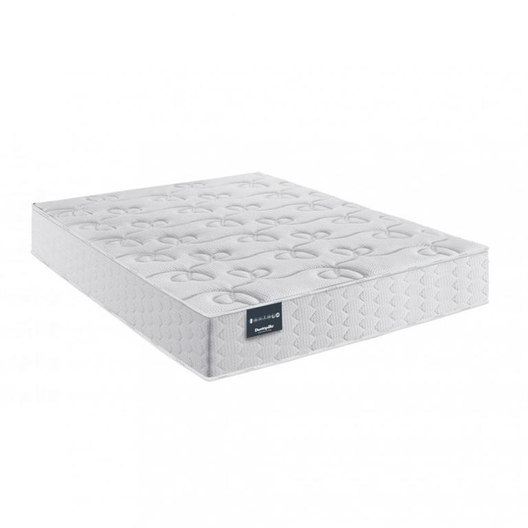 Matelas Dunlopillo EUGEN 8 140x190 cm Ame 100% ressorts ensachés accueil moelleux soutien ferme