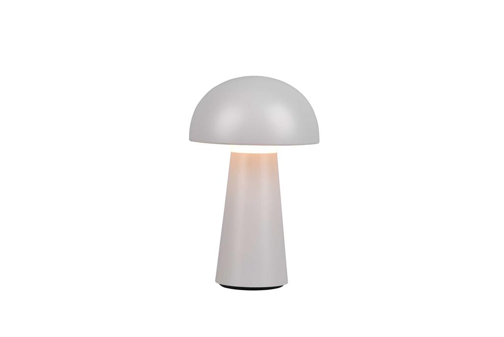 Lampadaire et lampe de jardin en plastique gris