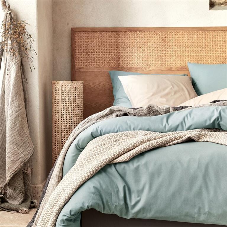 Housse de couette en coton 240x220cm - bleu calalunaCALANQUES