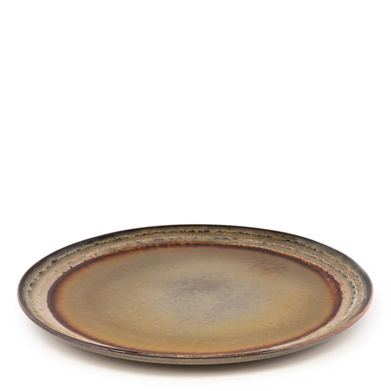 Assiette en céramique grand set de 4