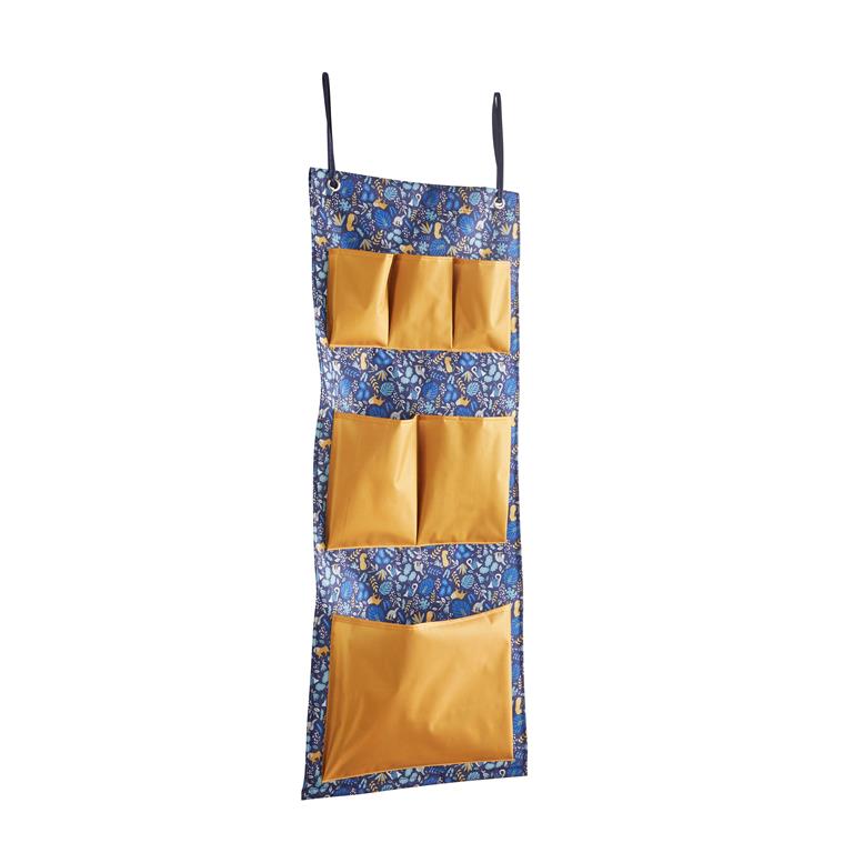 Organisateur mural pour enfants bleu 100x40x1cm