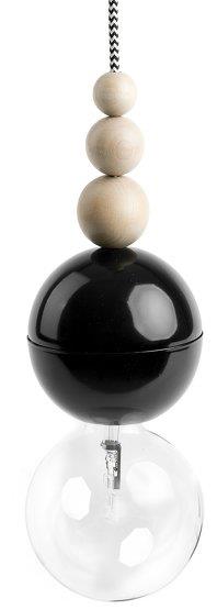 Suspension noire Bala - Kolorowe Kable