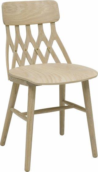 Chaise en frêne blond Y5 - Hans K