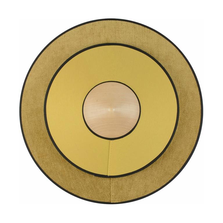 Applique murale en velours doré Oro 34 cm CYMBAL - Forestier