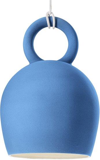 Suspension en céramique bleue Caló 40 - Pott