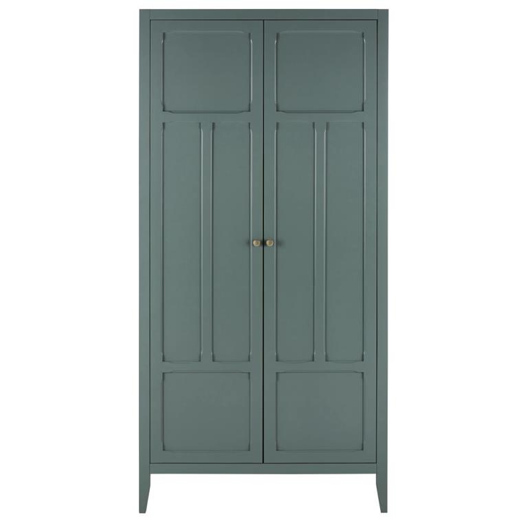Dressing 2 portes battantes vert foncé