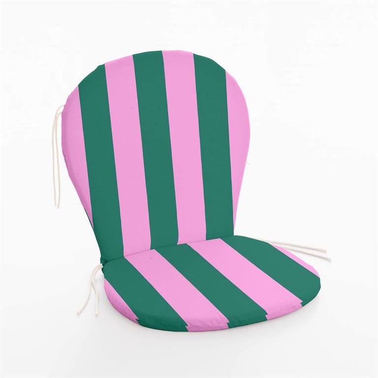 Coussin pour chaise d'extérieur Multicolore 90x48x5