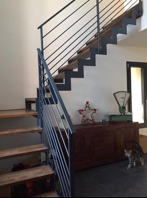 Escalier quart tournant en cremaillere