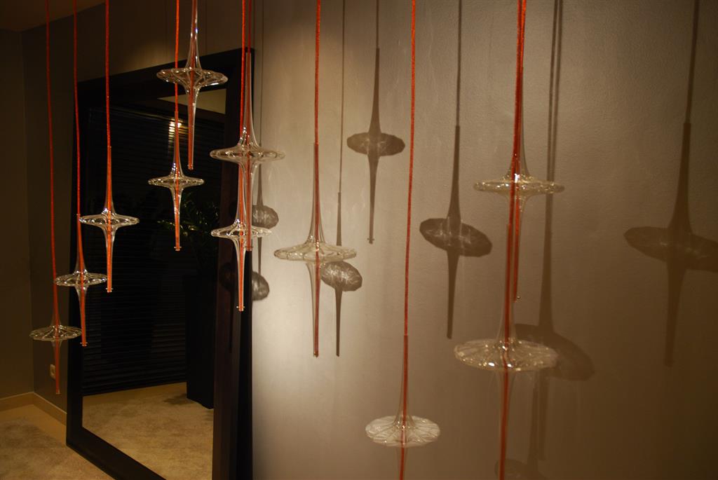 Suspension au style oriental