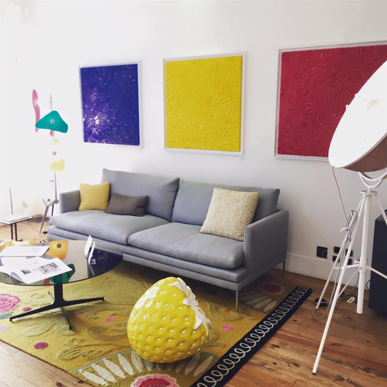 Salon design dans une boutique Voltex