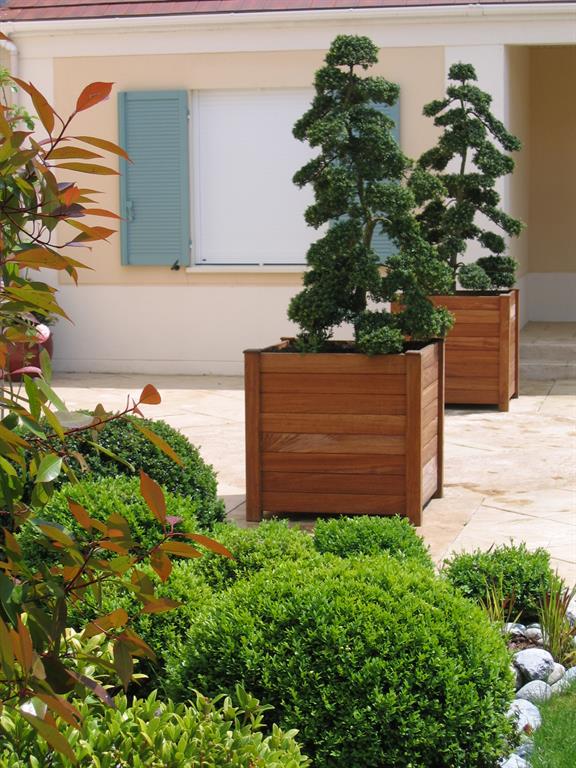 Jardinières en bois