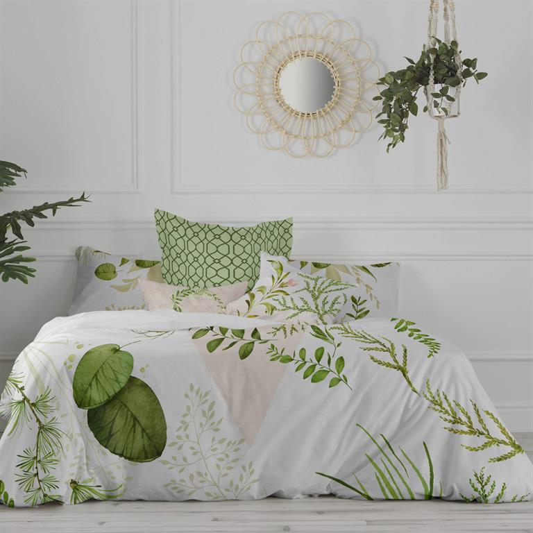 Housse de couette 100% Coton Multicolore 240x220 cm