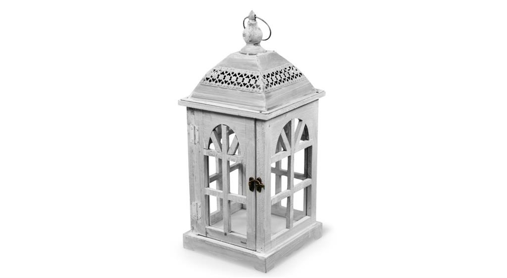 Lanterne en Bois Blanc