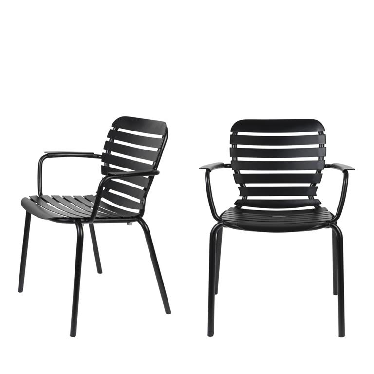 Résolument élégants et tout en sobriété, nos fauteuils de jardin en métal Vondel, apporte une assise avec accoudoirs confortable pour passer à table sur votre terrasse ou pour se relaxer ...