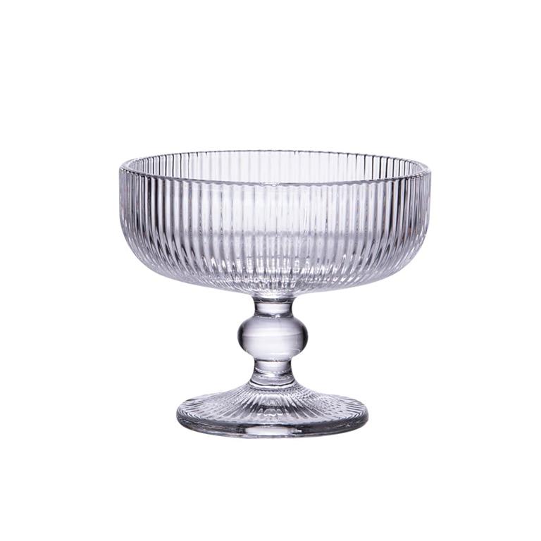 Boite de 6 coupes à glace 35 cl   transparent en verre