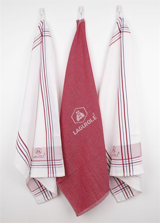 Lot de 3 torchons Géo