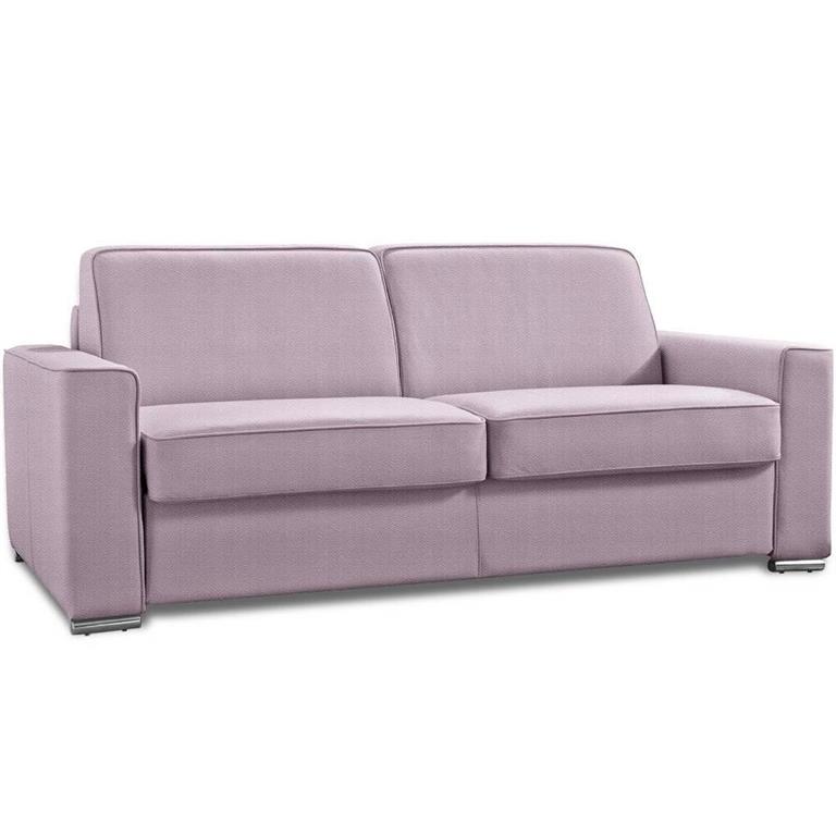 Canapé convertible 2-3 places EXCELLENCE 120 cm sommier lattes matelas MEMORY