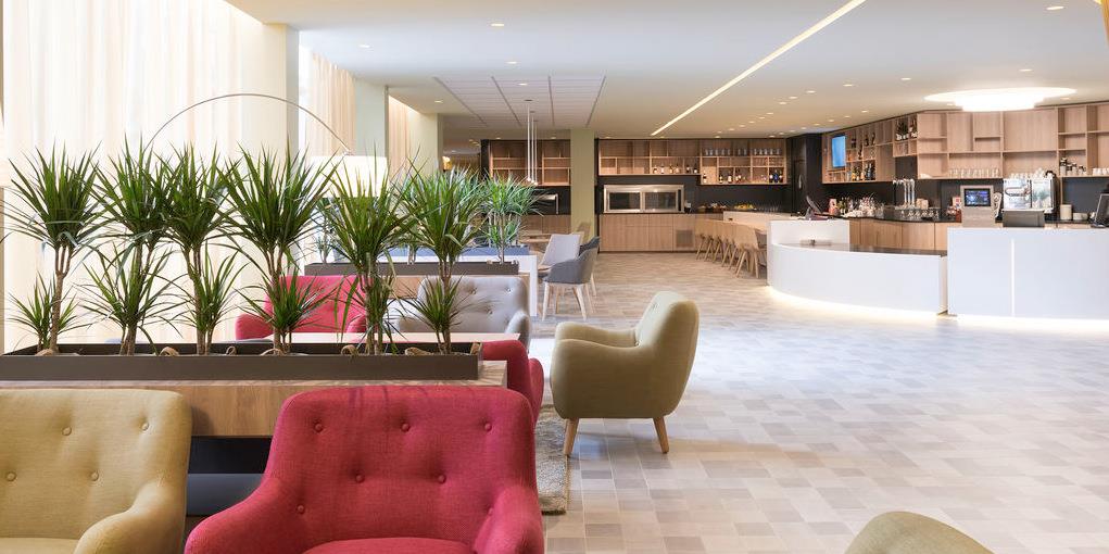 Rénovation et aménagement des espaces communs de l'hôtel Novotel http