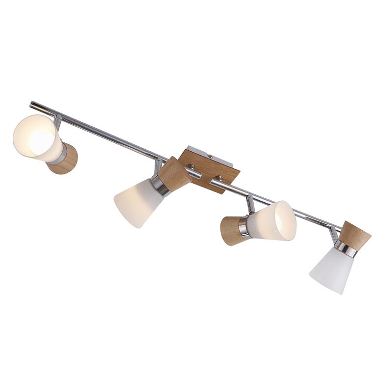 Spot de plafond en bois