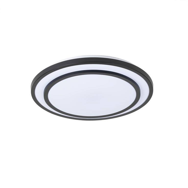 Plafonnier LED en Métal Noir