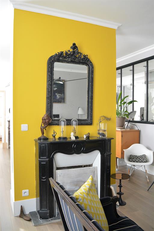 Cheminée style baroque - une demeure autrement