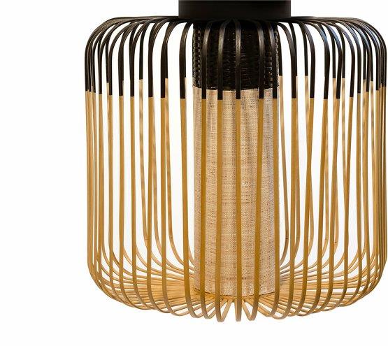 Plafonnier en bambou noir M Bamboo - Forestier