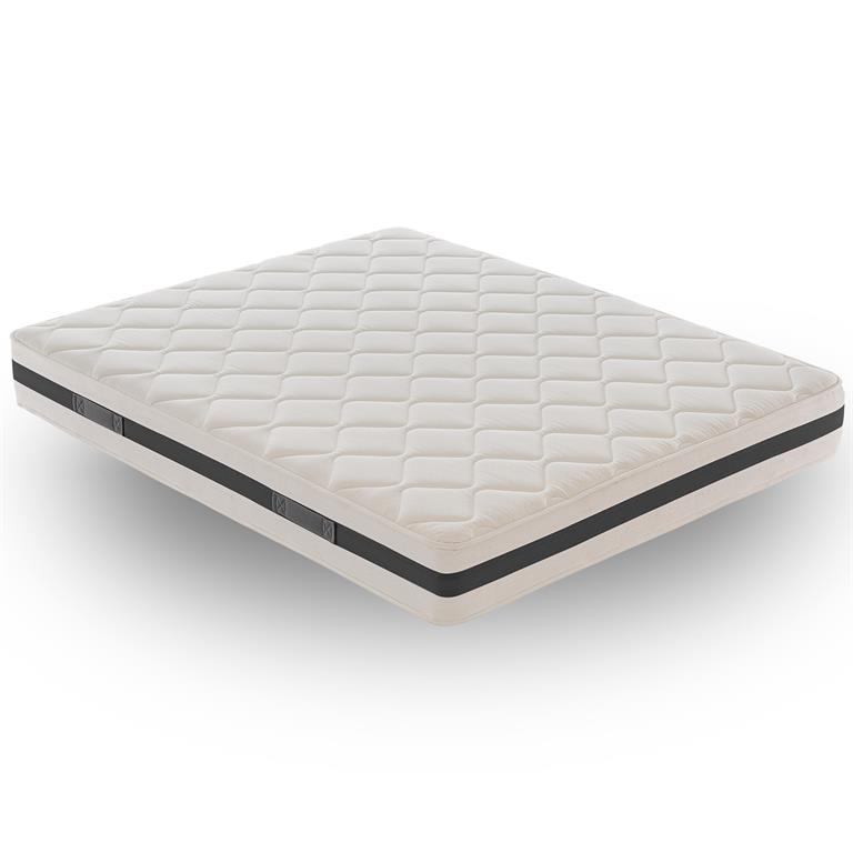 Est un matelas à ressorts ensachés indépendants La hauteur du matelas est de 21 cm. Il est doté d'une couche de Mousse Les ressorts ont une hauteur de 14 cm ...