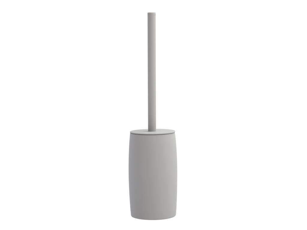 Brosse de toilette en grès gris